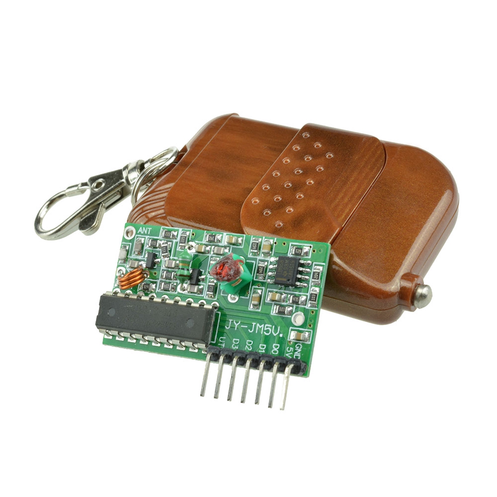 Bộ điều khiển từ xa không dây 4 kênh 4 Module không dây 433MHZ IC2262 / 2272
