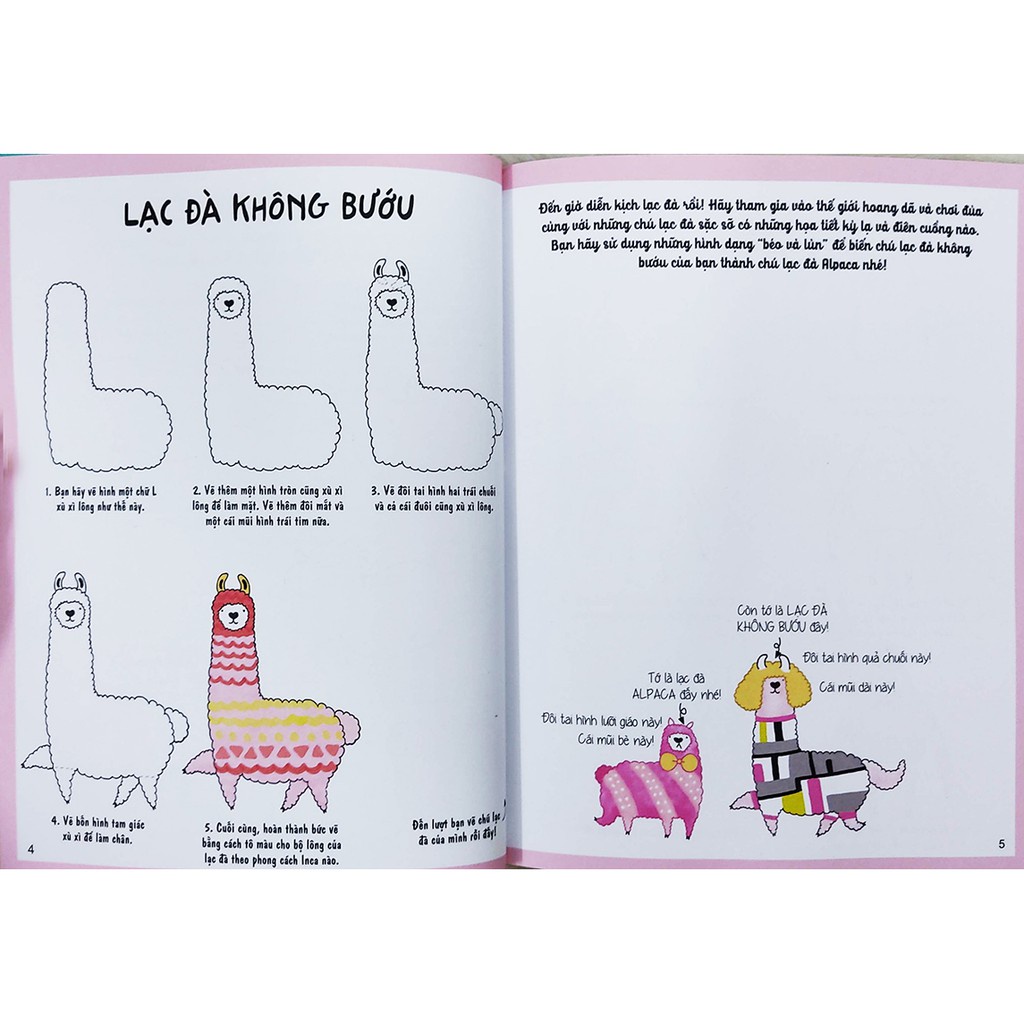 Sách - Vẽ theo phong cách Kawaii với 5 bước đơn giản - Thế giới động vật
