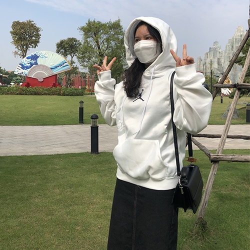 Áo Hoodie Unisex nam nữ cao cấp, Áo Hoodie Jodan form rộng nỉ bông dày dặn | BigBuy360 - bigbuy360.vn