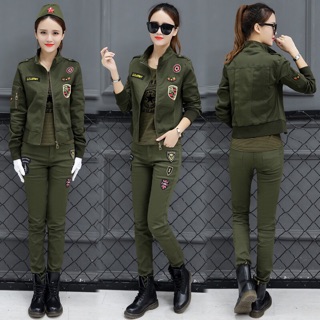 🌸🍃🌸Set thời trang lính cao cấp.Xả hàng lẻ size.