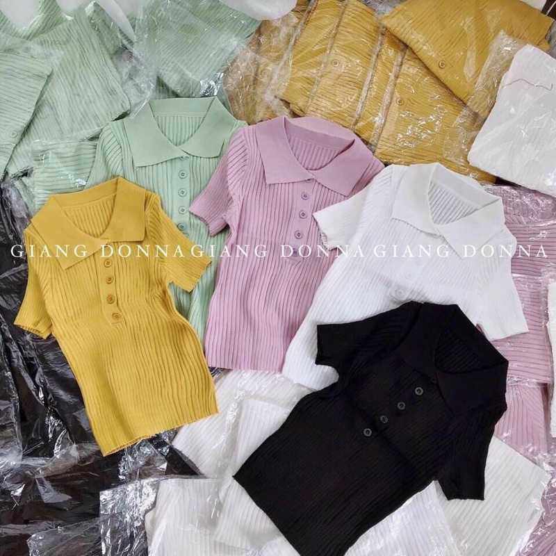 Áo len phối cúc 5 màu(quảng châu) | BigBuy360 - bigbuy360.vn