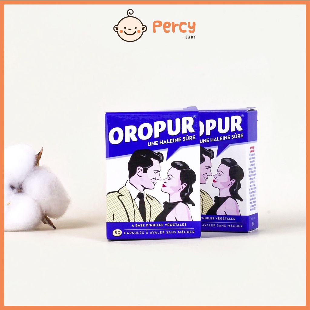 Viên Uống Thơm Miệng Oropur 50 viên