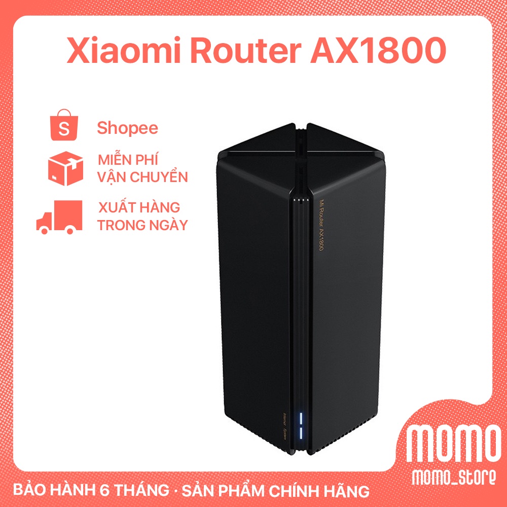 Xiaomi AX1800 - Router wifi Xiaomi hỗ trợ Mesh - Wifi 6 - 5 Core Qualcom