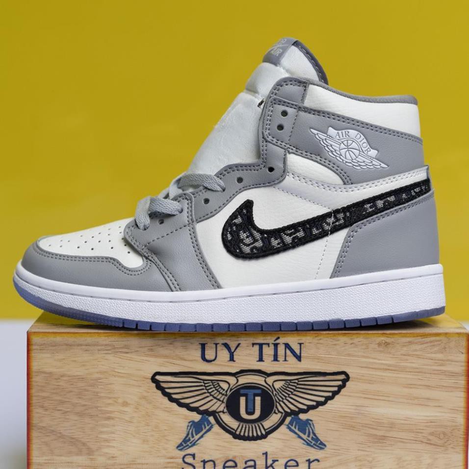 [Mã FAGREEN245 giảm tới 30K đơn 99K] Giày Thể Thao AIR Jordan x Dior Đế Trong chuẩn hàng 1.1