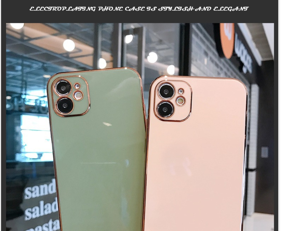 Ốp Điện Thoại Silicon Dễ Thương Cho IPhone 6 6sPlus 7 8Plus SE X XS XR XSMAX 11 11pro 11promax 12 12promax Mini Jde5