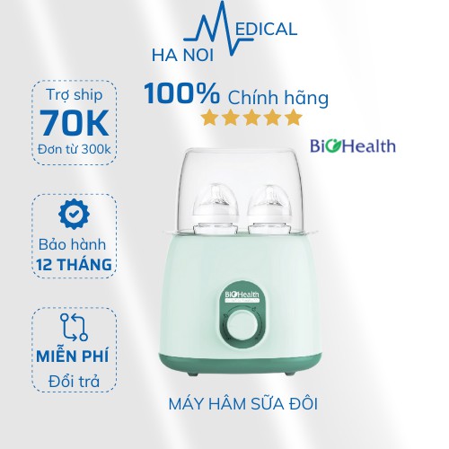 [CHÍNH HÃNG] Máy hâm sữa hai bình Biohealth - THƯƠNG HIỆU ÚC