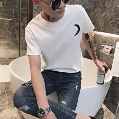 Áo Thun Phản Quang Nam Nữ In hình Mặt Trăng, áo chất, đi đêm, đi phượt bao ngầu, nhìn đã mắt