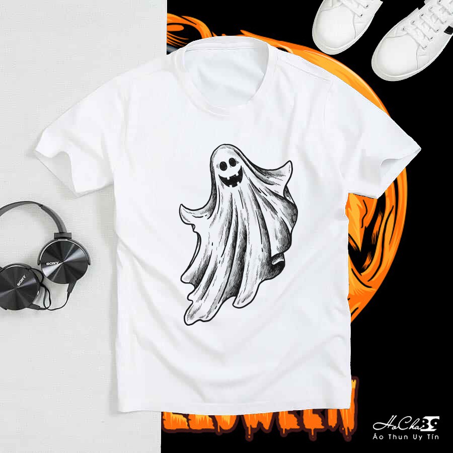 Áo Thun HALLOWEEN - Nhiều mẫu hot - mẩu 2 | Ảnh Thật - Vải Dày Đẹp - May Dây Cổ Hàng Xuất Khẩu