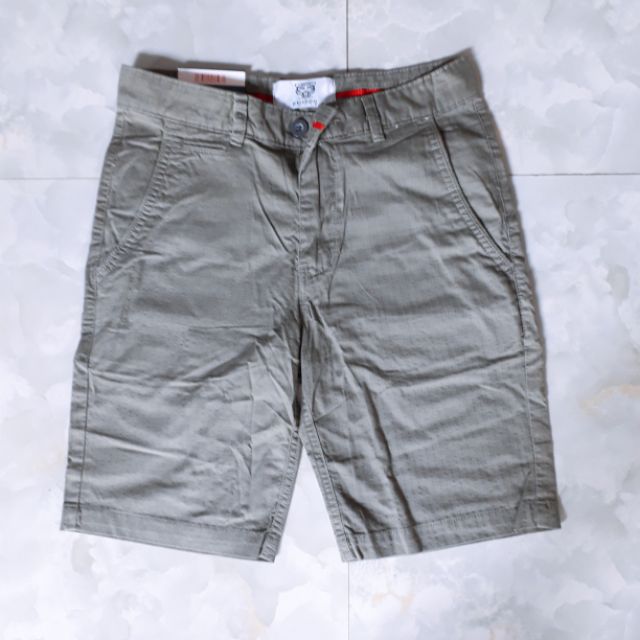 Quần short thô nam kẻ caro nhỏ chìm.