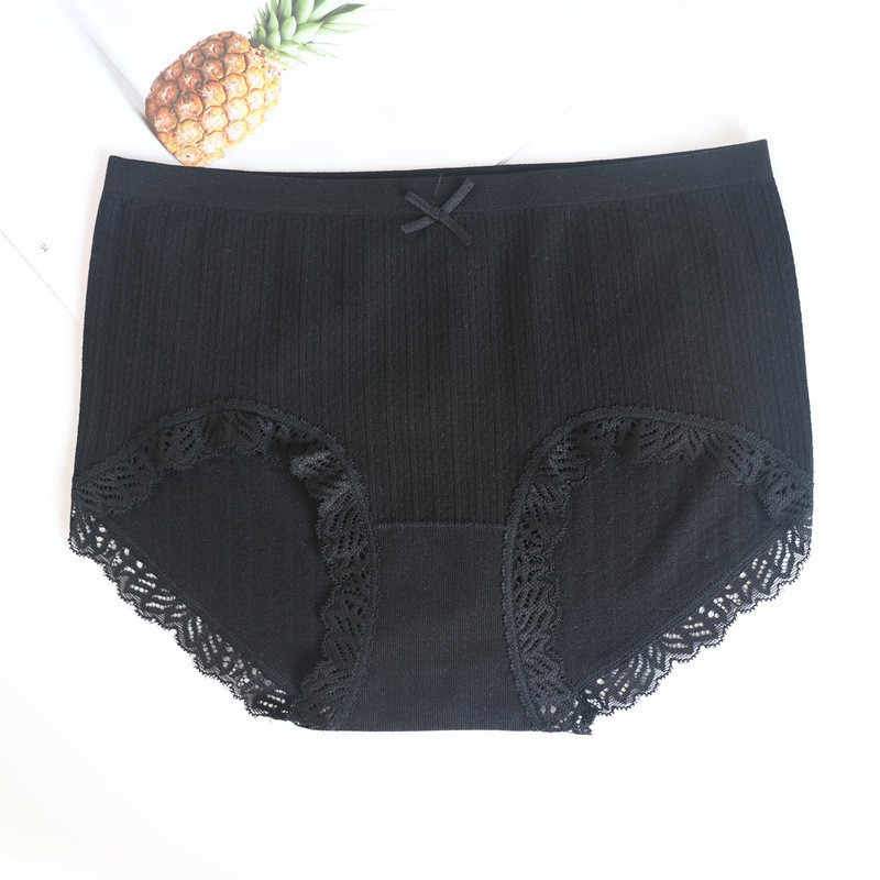 Quần lót cotton thun cỡ lớn siêu co dãn M1