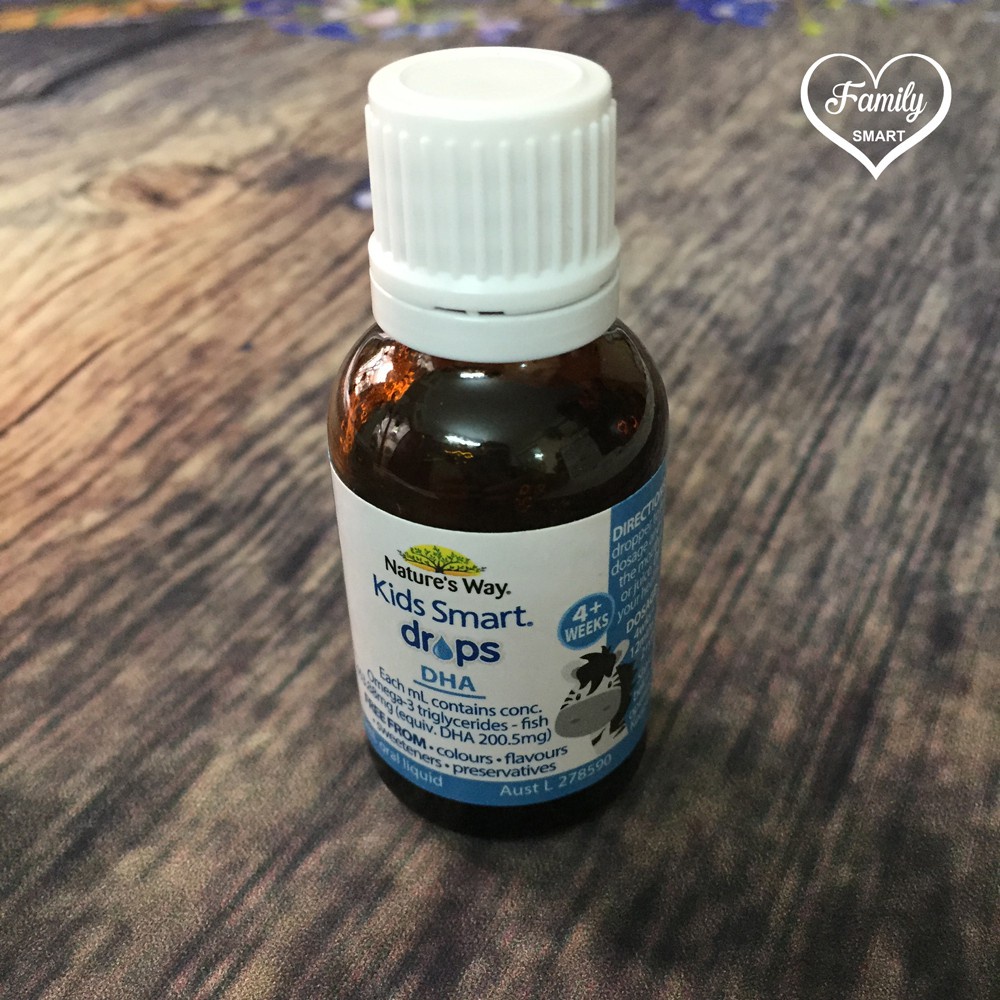 Nature’s Way Kids Smart Drops DHA 🔥𝐍𝐄𝐖🔥 bổ sung DHA cho trẻ mẫu mới 2021 NANA vitamin