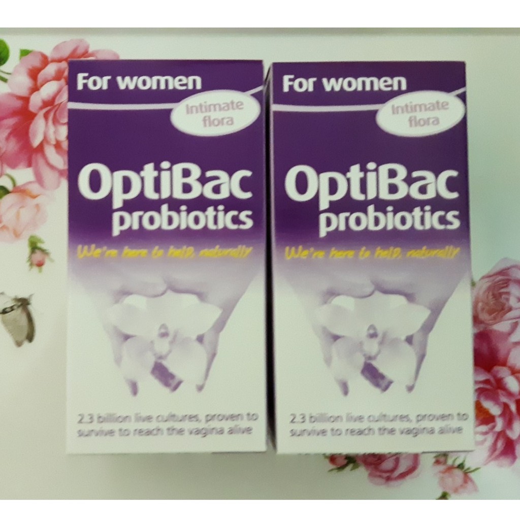 Men optibac tím - Chữa nấm Âm Đạo và Viêm đường tiết niệu