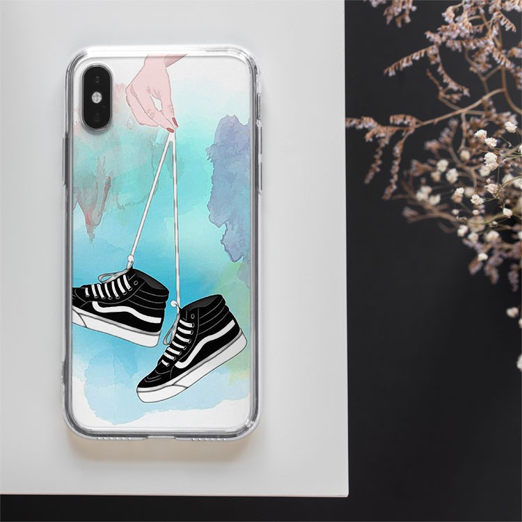 Ốp đt snecker iphone chống sóc Ốp mềm Vans thời trang Iphone 6/7/8/X/Xs/Xs Max/11/11 Promax/12/12 Promax VANPOD00030