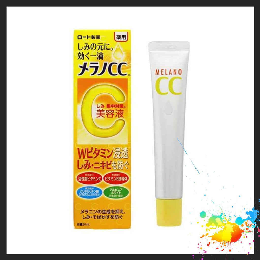 [AUTHENTIC] SERUM VITAMIN C ROHTO MELANO CC HỖ TRỢ GIẢM THÂM MỤN CC MELANO [AUTHENTIC]