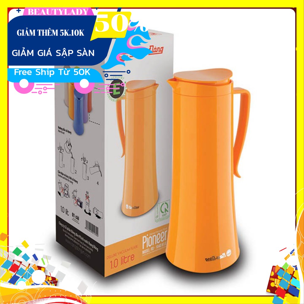 Phích đựng nước thời trang Rạng Đông 1L