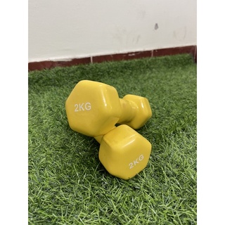Cặp Tạ Tay bọc cao su 2kg - Dumbells 2kg