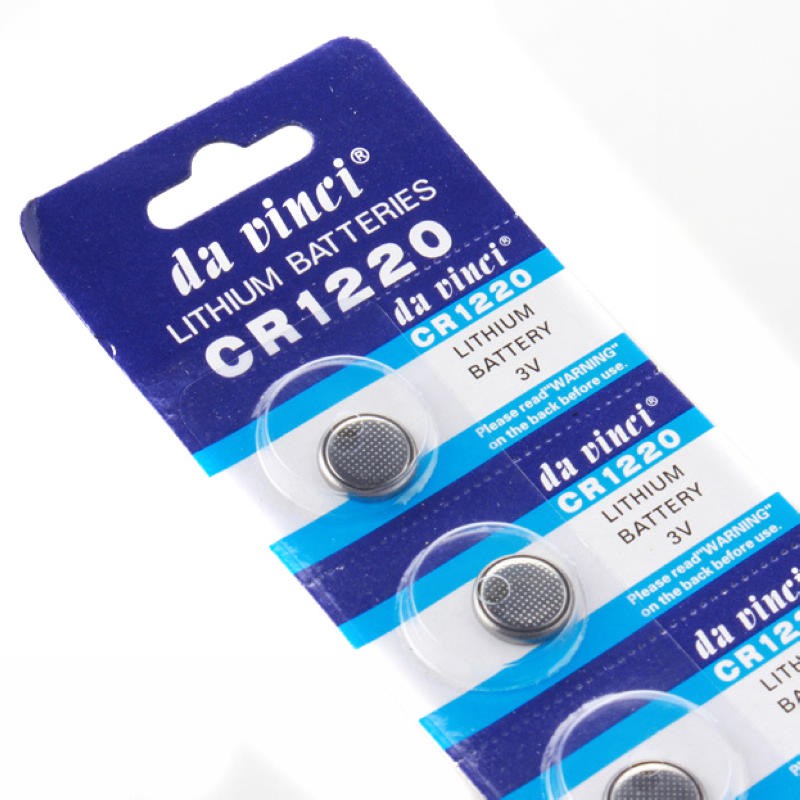 Bộ 5 Pin Nút Áo 3V CR1220 DL1220 ECR1220 Cho Đồng Hồ gogohomemall