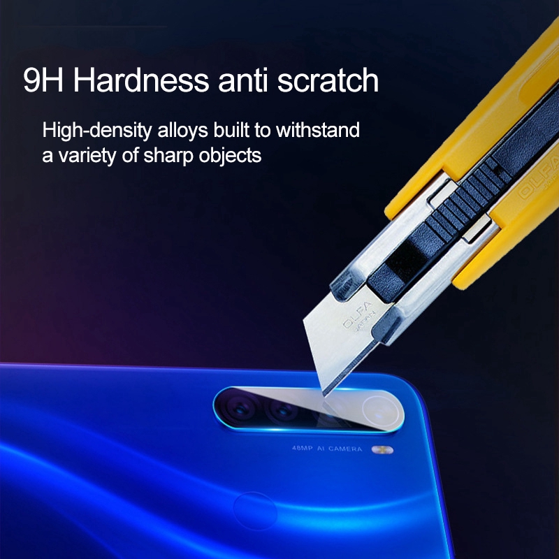 Set 2 Miếng Dán Cường Lực 9H Bảo Vệ Camera Sau Cho Xiaomi Redmi Note 8/8 Pro