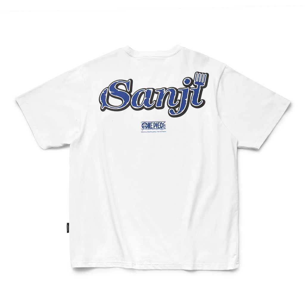 Áo thun DirtyCoins x One Piece Sanji T-shirt - White