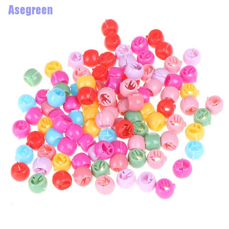 Set 100 kẹp tóc mini màu kẹo xinh xắn cho nữ/bé gái