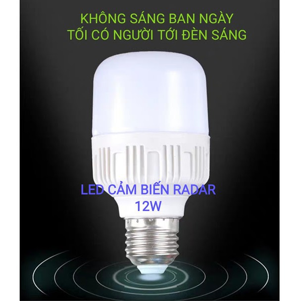 |SẢN PHẨM MỚI|12W ĐÈN LED CẢM ỨNG CHUYỂN ĐỘNG SỬ DỤNG CÔNG NGHỆ RADAR VI SÓNG |CREALED|KHÔNG CẦN DÙNG ĐUI CẢM ỨNG