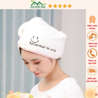 Khăn quấn tóc ủ khô tóc siêu tốc