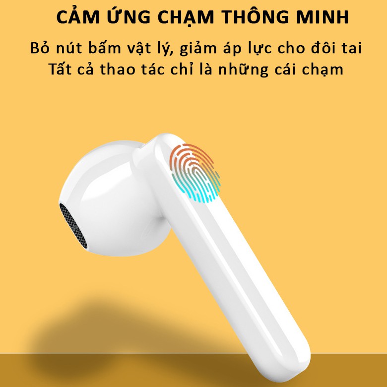 Tai nghe không dây TWS bluetooth mini true wireless pin trâu chống ồn có mic màn LED gaming thể thao - SIDOTECH Air1S