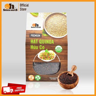 Hộp Hạt Quinoa (Diêm mạch) Đen Smile Nuts 500g - Black Quinoa Seed Smile Nuts 500g