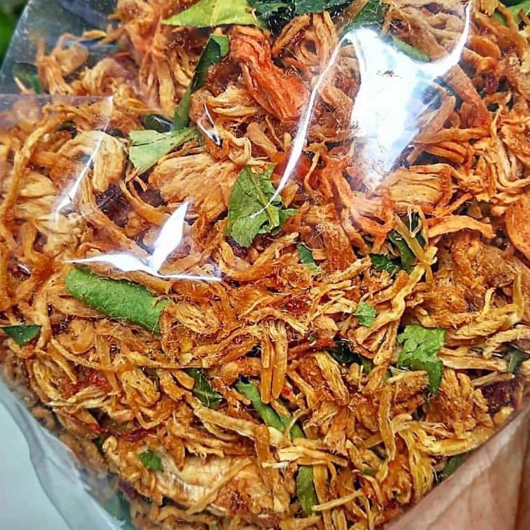 2kg Khô gà lá chanh đóng túi Zip - hộp