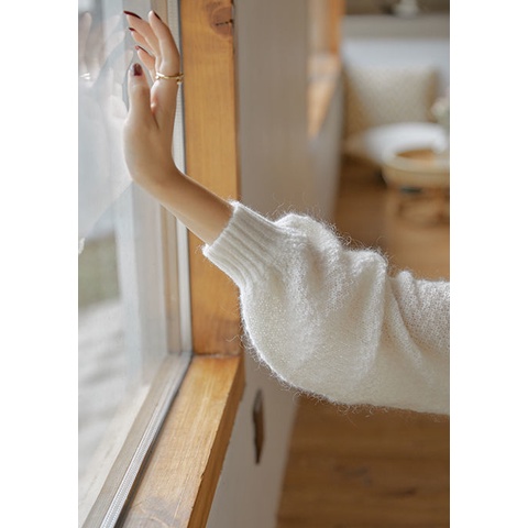 Áo khoác len cardigan mỏng thiết kế thanh lịch mềm mại thời trang cho nữ