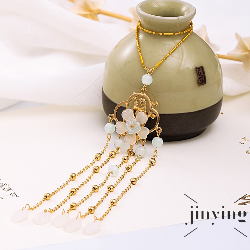 GETNOIVAS Dây chuyền đính ngọc trai giả xinh xắn cho nữ