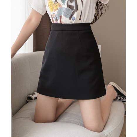 Chân Váy Ngắn Chữ A Madela, Váy Ngắn Chữ A Lưng Cao phong cách Công sở trẻ trung CV05 | BigBuy360 - bigbuy360.vn