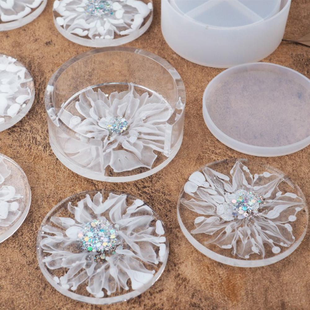 Khuôn Silicone Làm Mặt Dây Chuyền Bằng Đá Mã Não DIY