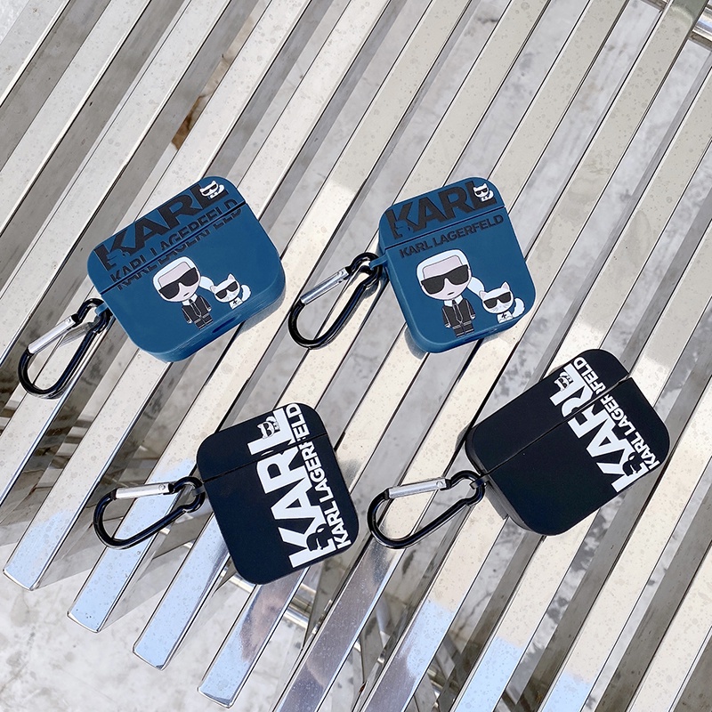 Vỏ Bảo Vệ Hộp Sạc Tai Nghe bluetooth airpods 1 / 2 / 3nd airpods pro2 Bằng tpu Mặt Nhám Hình lafa yette Dễ Thương