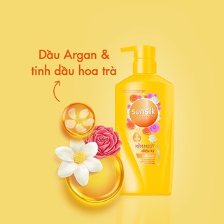 (Tặng khăn) Dầu gội Sunsilk 650g