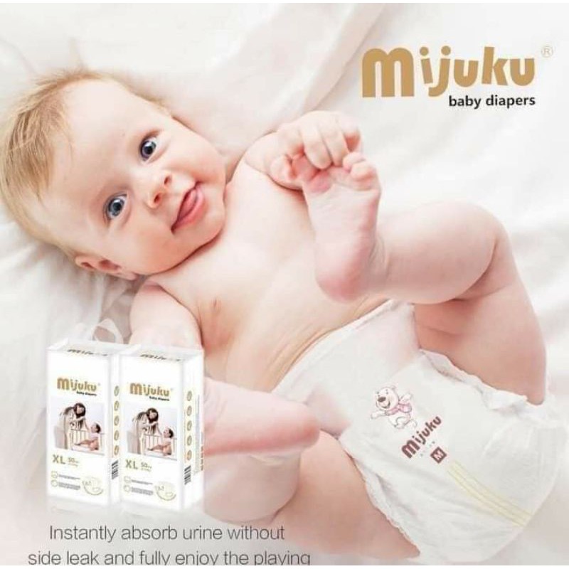 Tã bỉm quần mijuku : M100 hàng xuất nhật ,siêu thấm hút kháng khuẩn