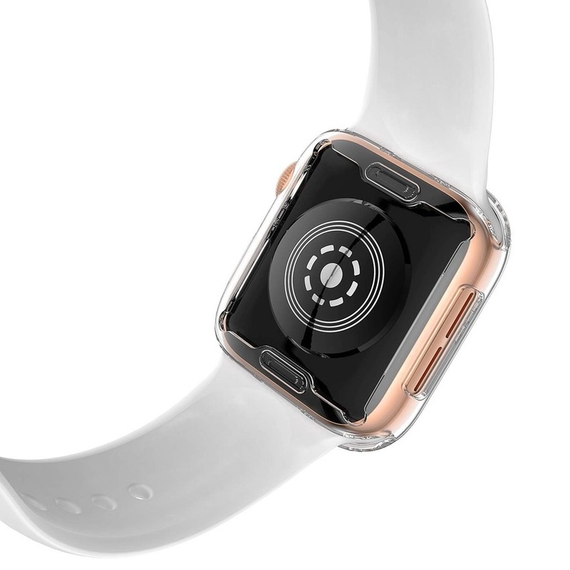 Ốp bảo vệ 360 độ cho đồng hồ thông minh Apple Watch Series 5 4 3 2 1 38MM 42MM 44MM 40MM