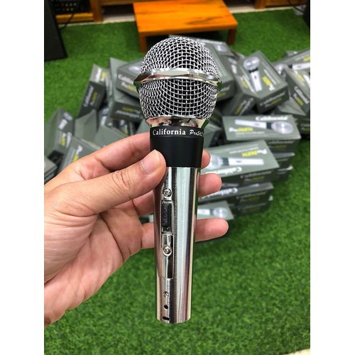 Micro karaoke có dây california PRO 565M Hàng Chính Hãng Bảo hành 1 năm