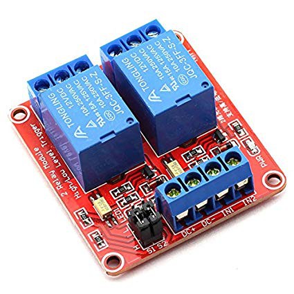 Module relay 2 kênh 5V 10A (loại tốt)