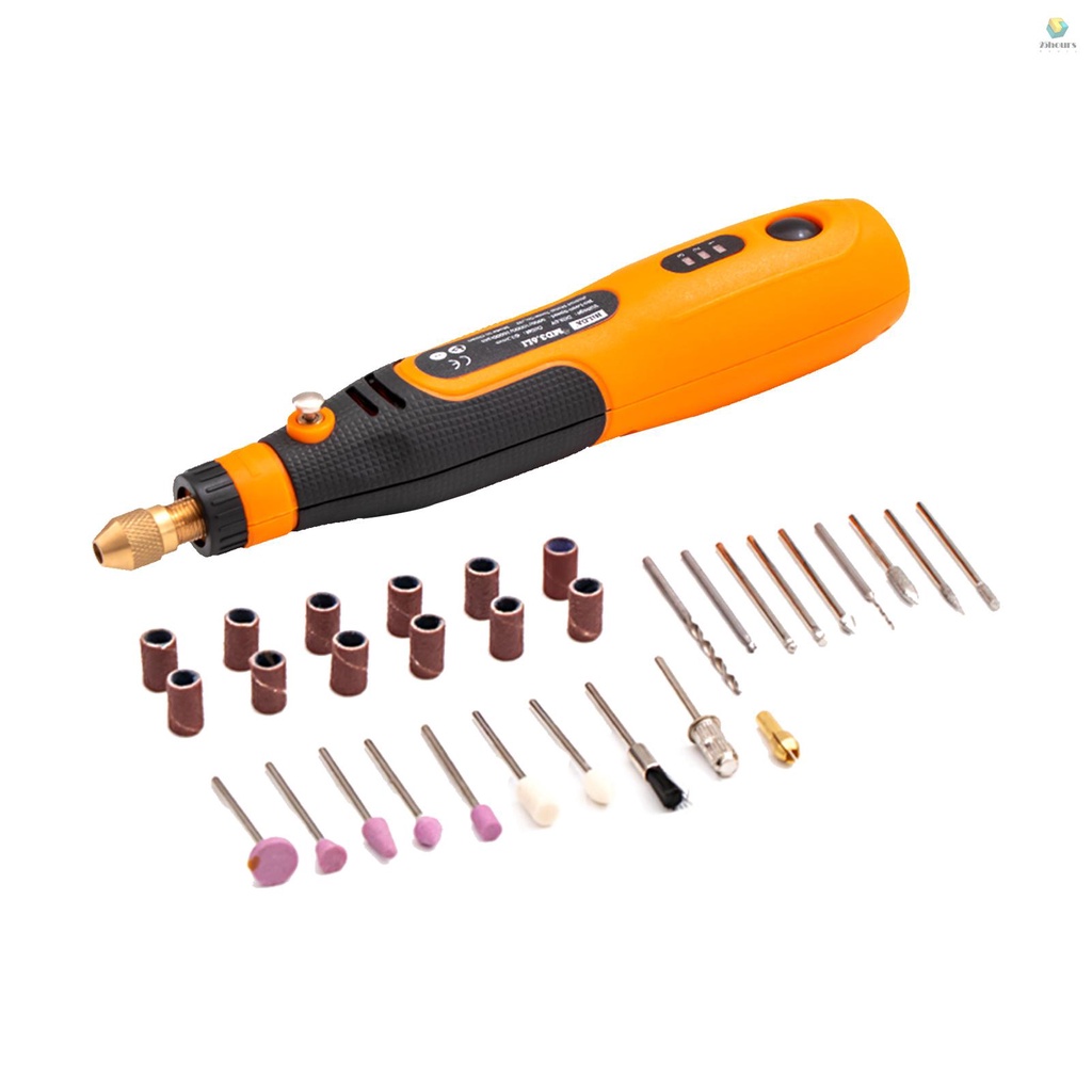 Giá Thấp Nhất 46 Bộ Máy Mài Điện 3.6V Sạc USB Mini 3 Tốc Độ Với Nhiều Thiết Bị Cài Đặt Cho Máy Mài Khắc
