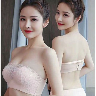 Áo lót ren quây ngực bàn tay đệm dày chống tụt