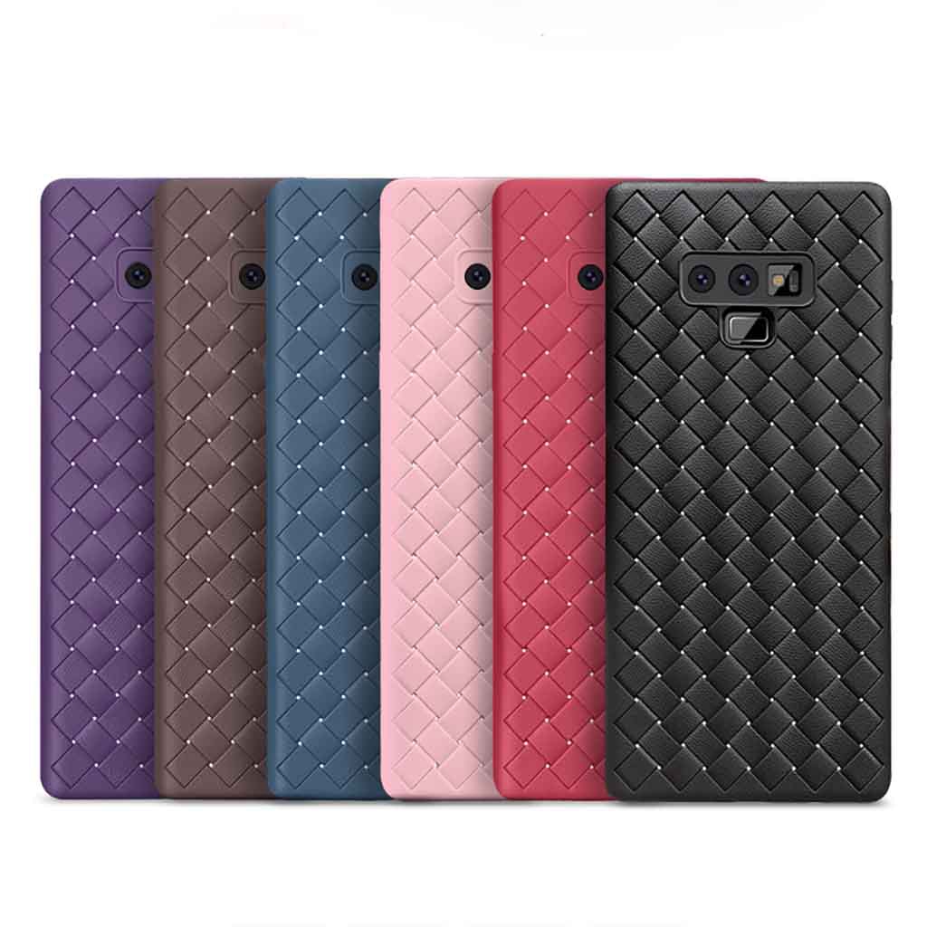 Ốp điện thoại hoạ tiết dệt đan chéo dành cho Samsung Galaxy Cover S9 S9+ Note9 S10 S10+ S10e | BigBuy360 - bigbuy360.vn
