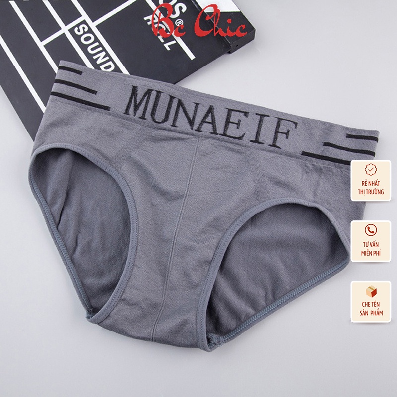 Quần Lót Nam , Quần Sịp Nam xuất nhật cotton viền chữ thoáng mát dễ chịu mã 899 BC_CHIC LINGERIE