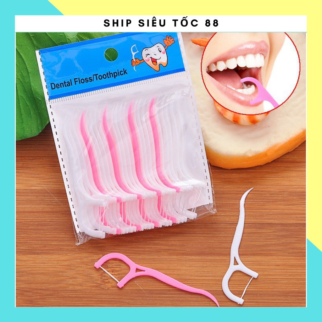 Chỉ nha khoa siêu mỏng 25 chíếc vrg1615 ship siêu tốc88