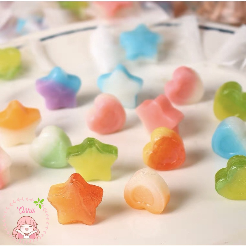 200G Kẹo hình ngôi sao năm cánh, Kẹo hương trái cây