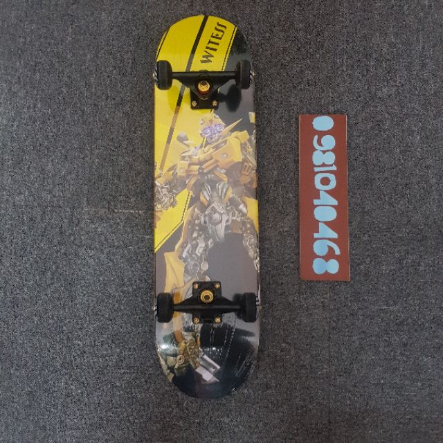 Ván Trượt Cao Cấp chuyên nghiệp gỗ ép bánh cao su WITESS