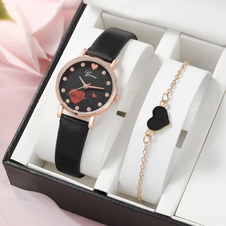 Đồng hồ đeo tay analog thiết kế dễ thương cho nữ