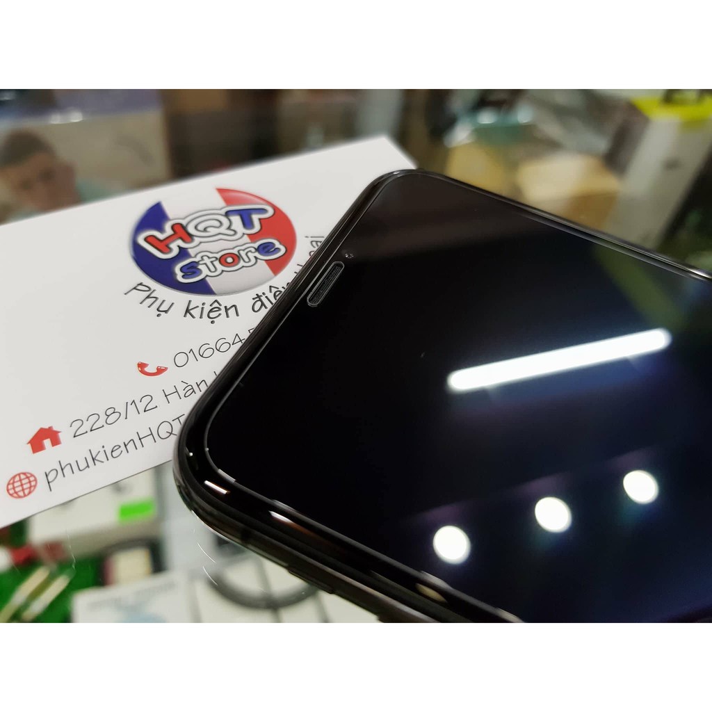 Kính cường lực Gor 9H cho Iphone XS Max 6.5 Inch (ko viền đen)