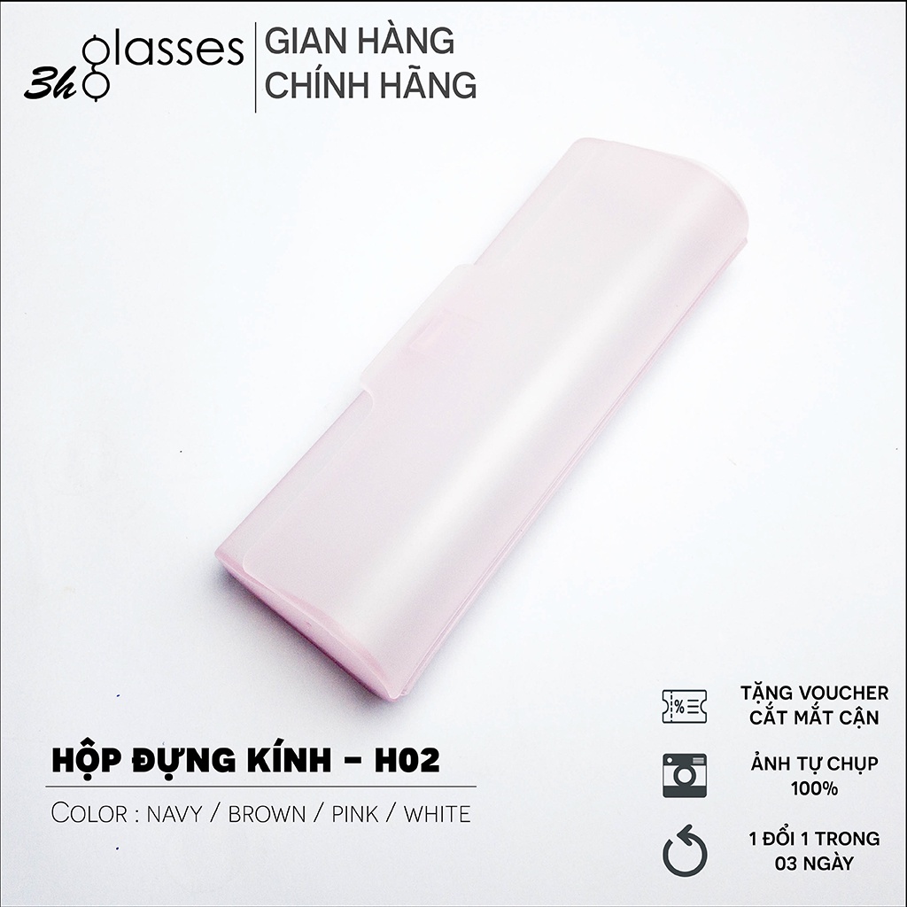 Hộp nhựa đựng kính, chịu lực lên tới 20kg, nhỏ gọn tiện dụng ( giao màu ngẫu nhiên )