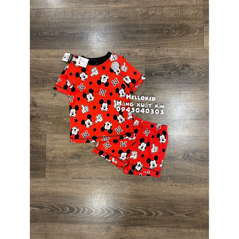 bộ mickey đỏ